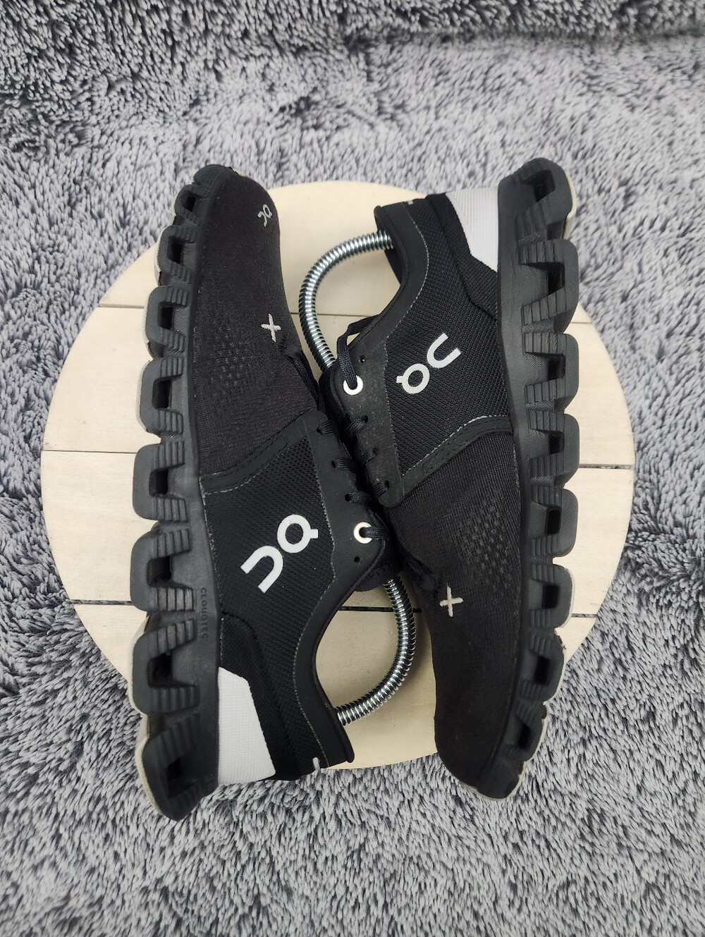 On Cloud X 3 Running Shoes Black Women's Size 8.5 - Picture 5 of 9